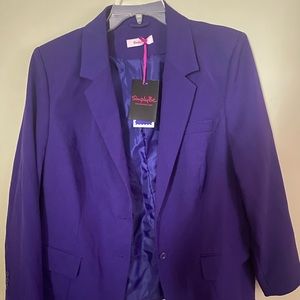 Purple Blazer